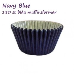 Navy Blue, 180 st muffinsformar